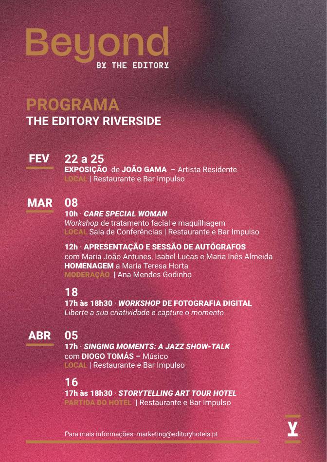 Programa The Editory Riverside